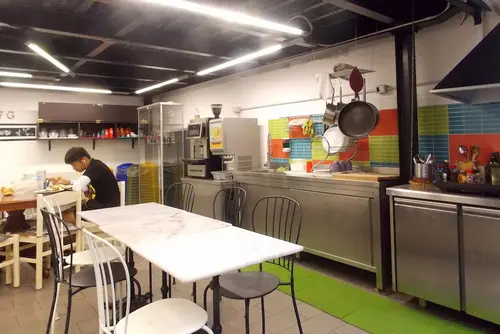 Hostel Colours, Breakfast area