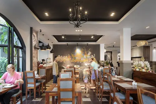Apsor Palace Hotel, Breakfast area