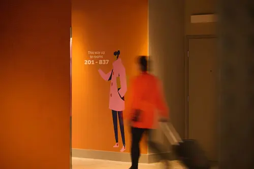 Heymo 1 by Sokos Hotels, Interior entrance