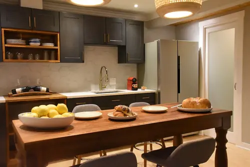 Les Chambres Roses, Private kitchenette