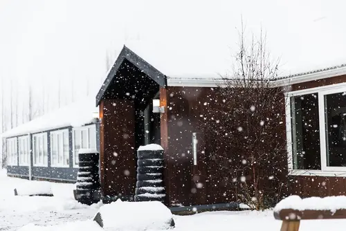 Litli Geysir, Property entrance
