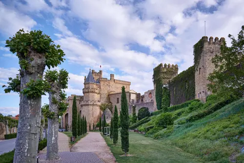 Parador De Olite, General view