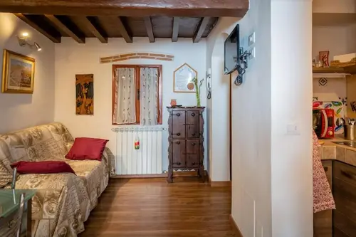 Monica appartamento con giardino al Ponte Vecchio, 