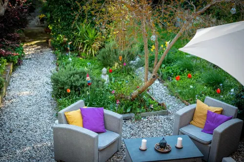 Monica appartamento con giardino al Ponte Vecchio, 