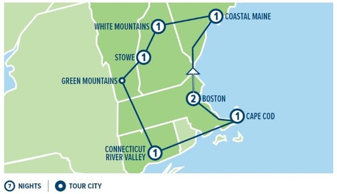 New England Explorer Self Drive