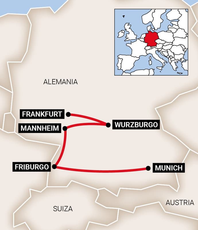 Alemania - Selva Negra y Suiza