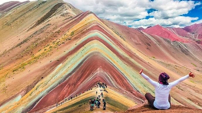 Los Colores del Vinicunca con vuelos internos