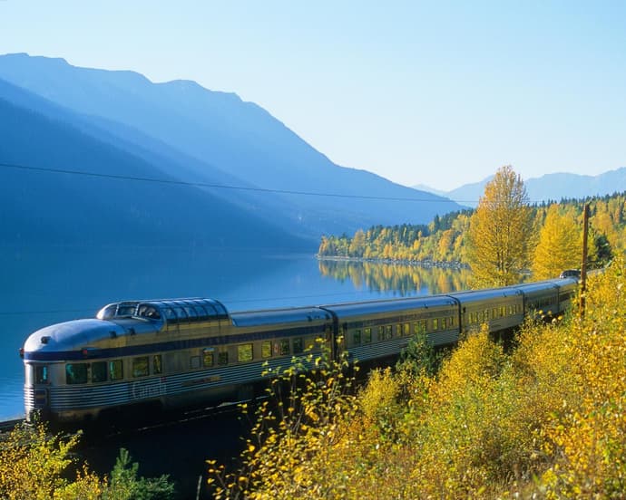 Rocosa en tren 8 días