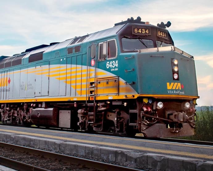 De Vancouver a Toronto en the Canadian