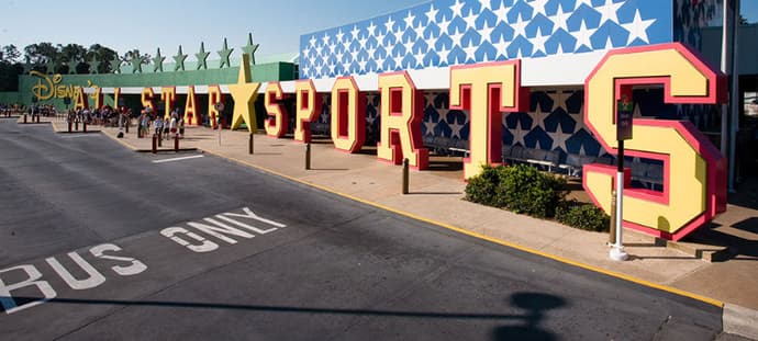Disney's All Star Sports Resort, General view