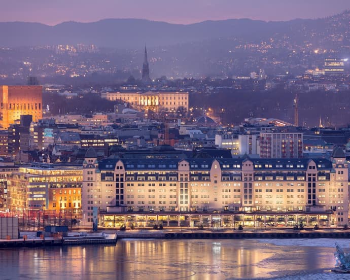 Fiordos Noruegos en Invierno