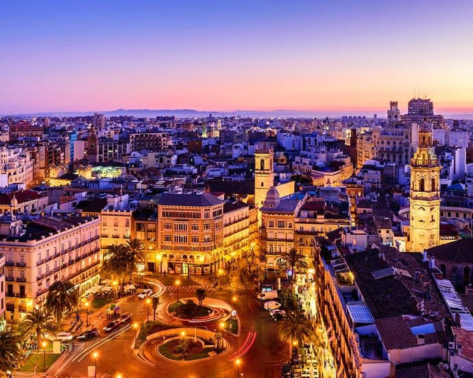 3-Night New Year's Eve Package in Valencia from Rome