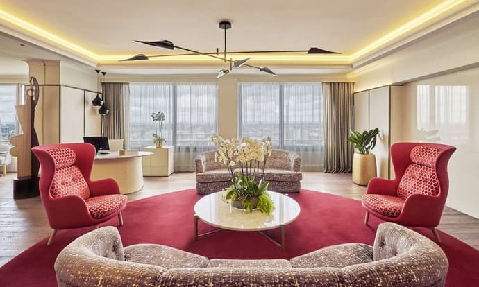 NH Collection Madrid Eurobuilding, Lobby