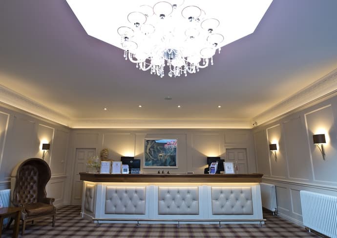 Thornton Hall Hotel and Spa, Interior entrance