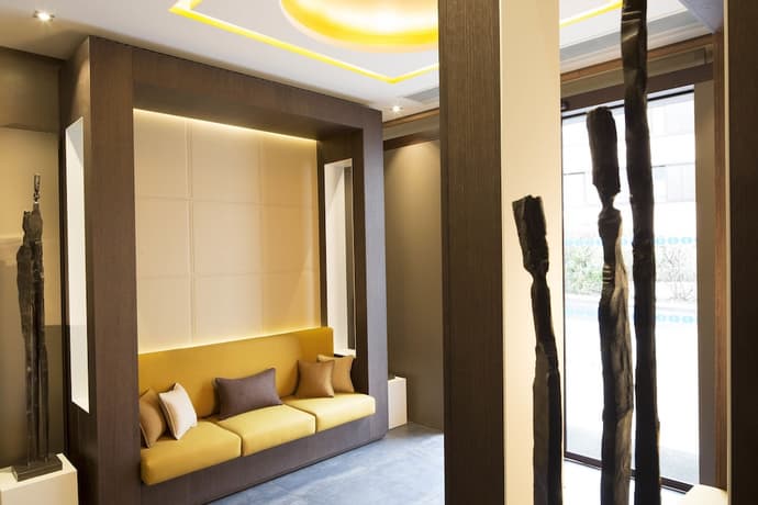 Villa Saxe Eiffel, Interior entrance