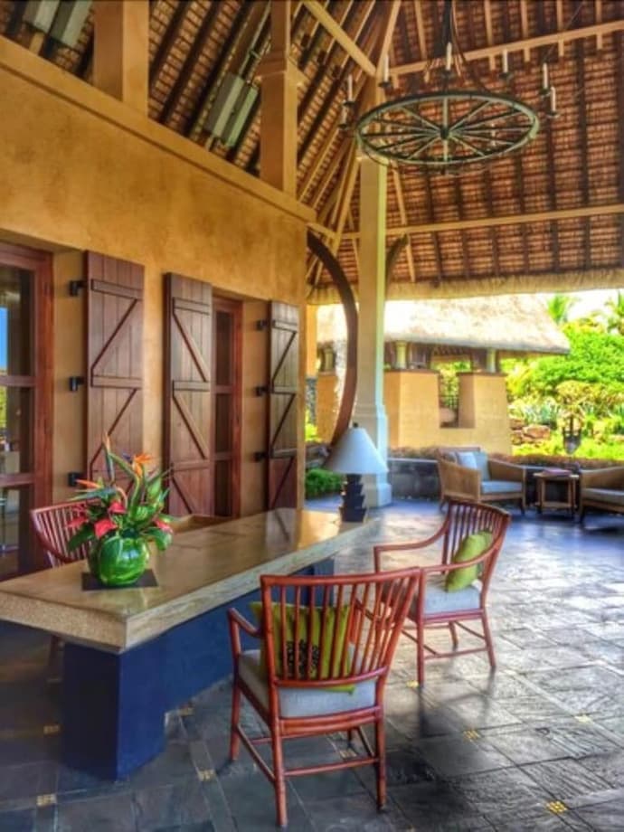 The Oberoi Beach Resort, Mauritius, Reception