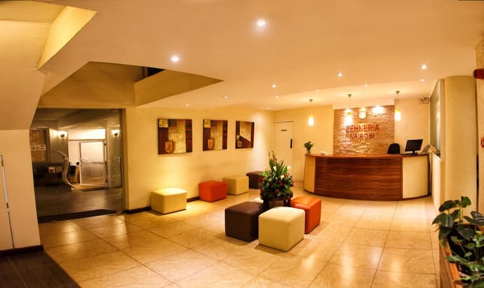 The Zehneria Hotel, Interior entrance