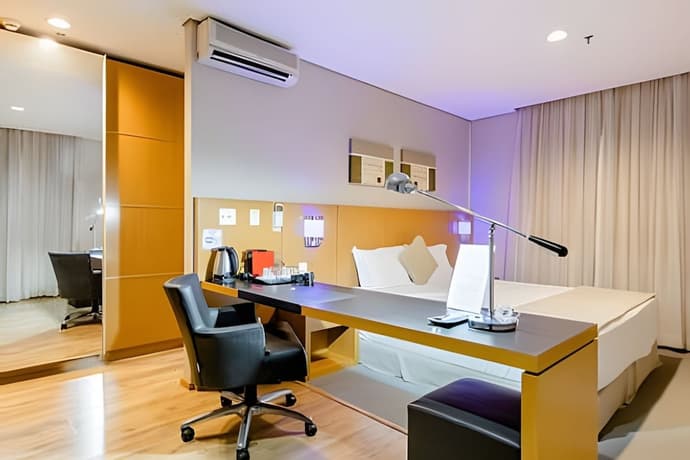 Flat Osasco Trade, Room