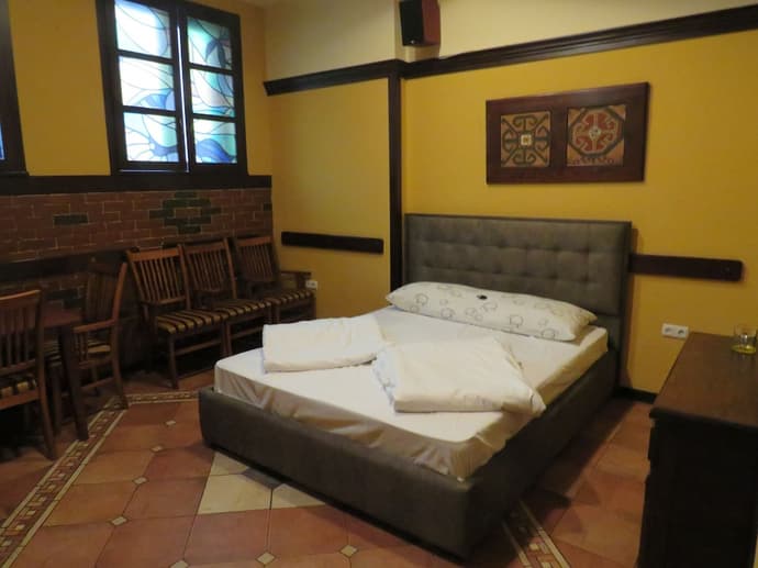 Hotel & in the very center, Room