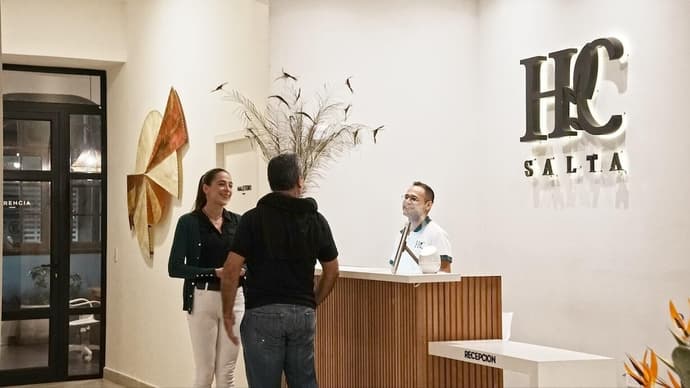 Hotel Caseros Salta, Reception