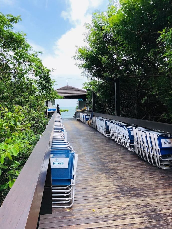 Studios modernos à beira-mar - Jurerê Beach Village JBVTOP, Property grounds