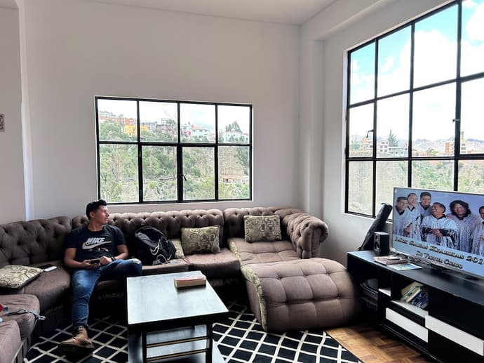 backpackers la paz, Reception