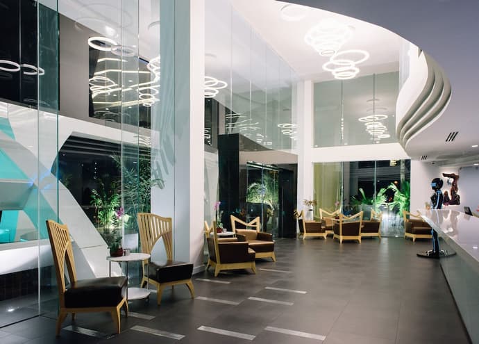 The Xtreme Suites, Lobby
