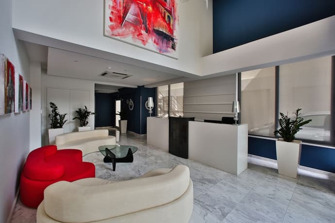 The Josephine Boutique hotel, Lobby sitting area