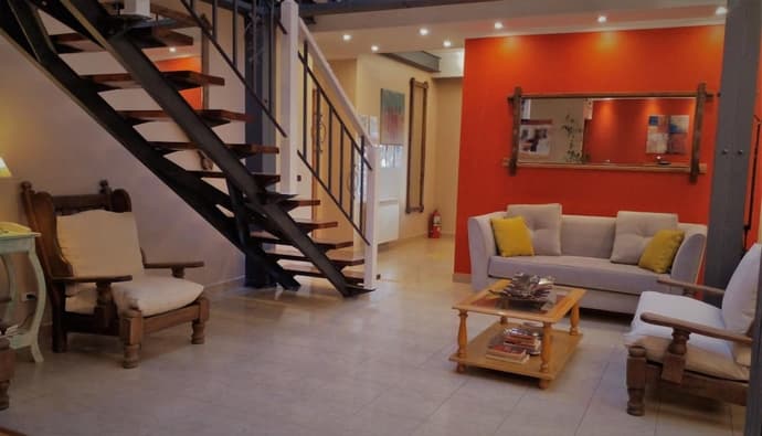 Don Pepe Hotel y Cabañas, Lobby sitting area