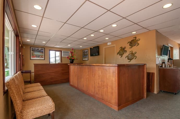 Kauai Beach Villas, Lobby sitting area