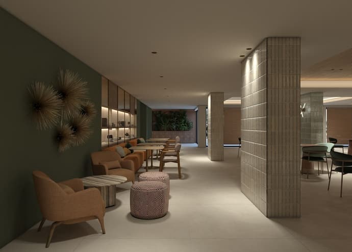 Barceló Roma, Lobby