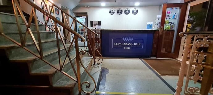 Copacabana Blue Hotel, Reception
