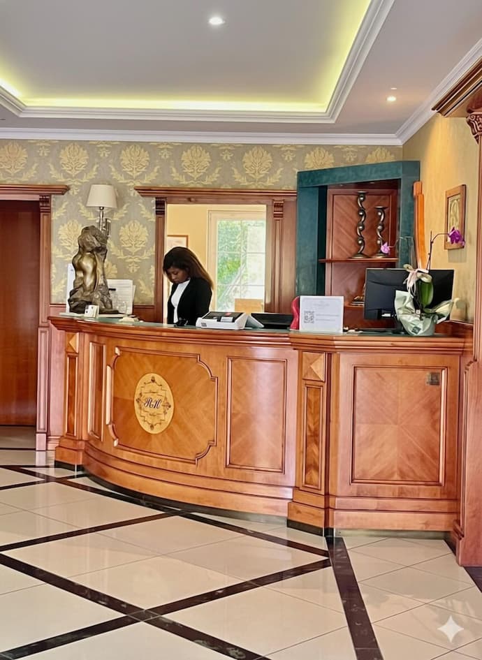 Regent Beach Hotel & Apartments, Reception