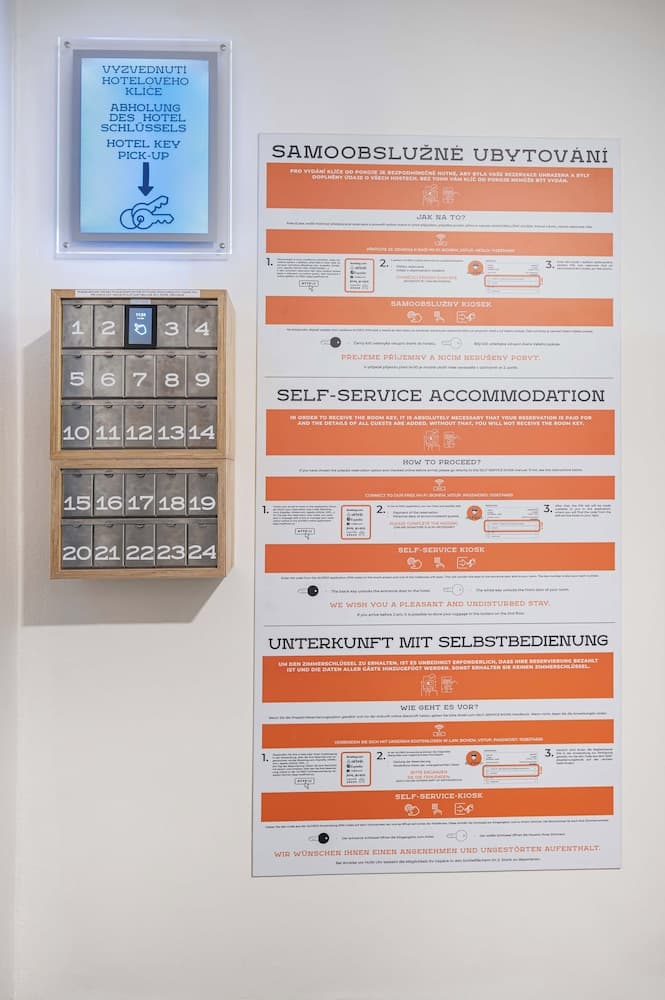 Bohem Prague Hotel, Lobby