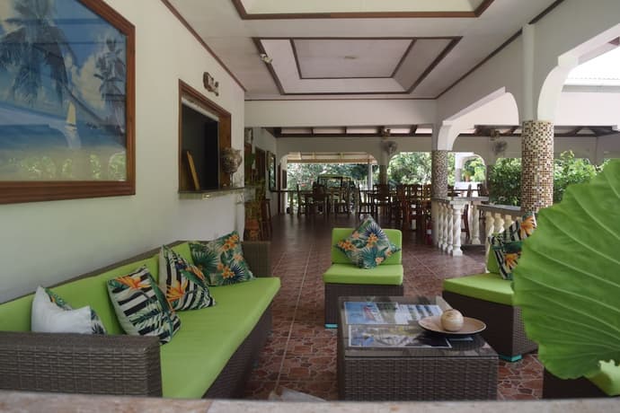 Chalet Bamboo Vert, Lobby