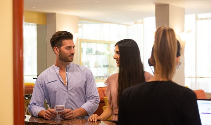 Hotel Savoia Thermae & Spa, Reception