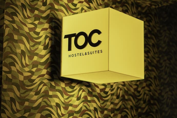 Toc Hostel Granada, Interior entrance