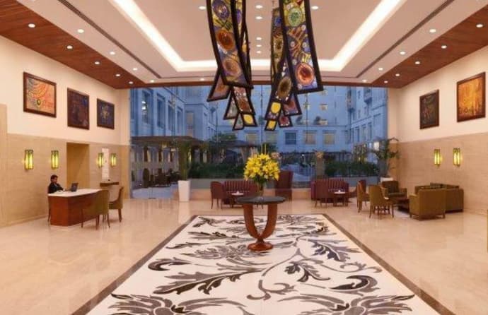 Lemon Tree Premier, Delhi Airport, Interior entrance