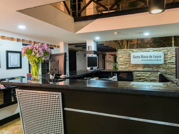 Santa María de Leyva Hotel Boutique, Reception