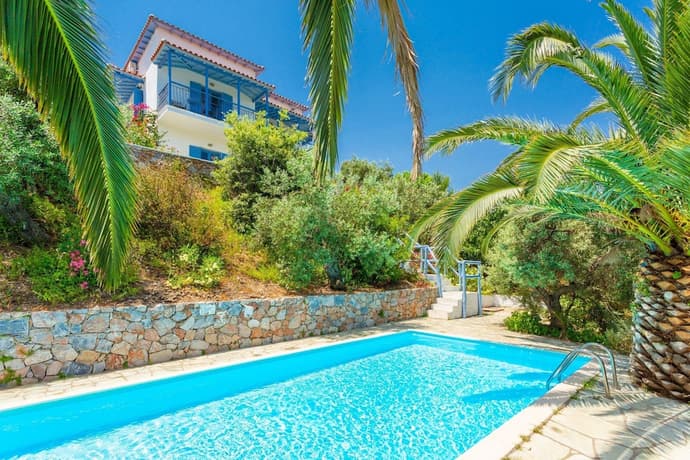 Villa Ourania Large Private Pool Sea Views A C Wifi - 1491, Primary image
