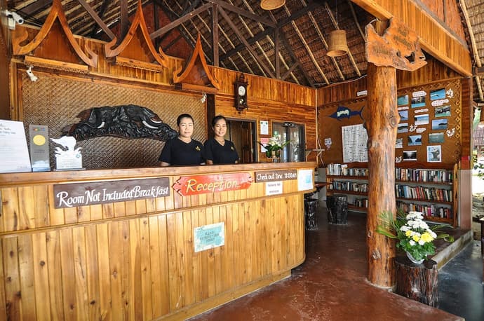 Phi Phi Relax Beach Resort, Reception