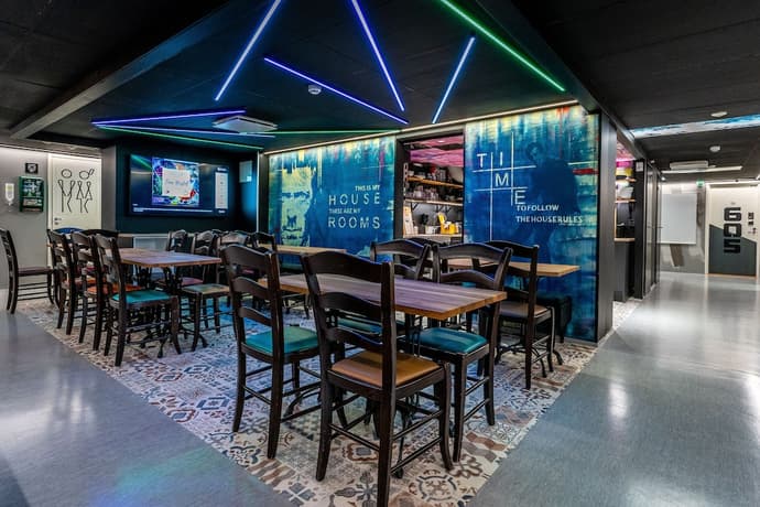 Time Hostel NOVA, Lobby sitting area