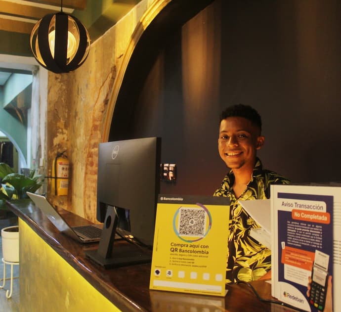 Hostal Seven Nights Cartagena - Hostel, Reception