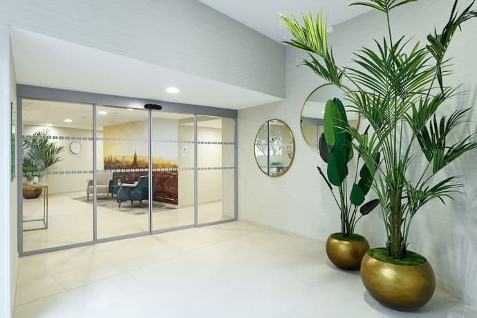 Zenao Appart'hôtels Suresnes, Interior entrance