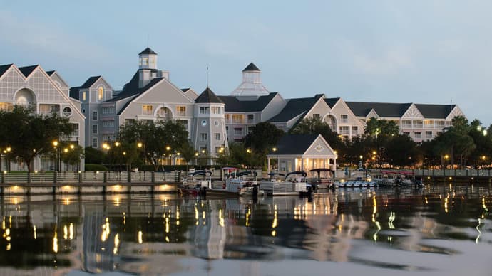 Disney's Yacht Club Resort, Exterior View