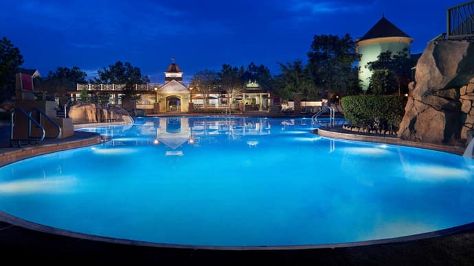 Disney's Saratoga Springs Resort & Spa, Pool view