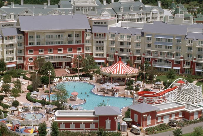 Disney's Boardwalk Villas, Exterior View