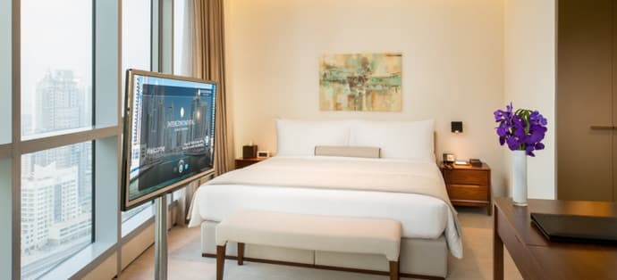 INTERCONTINENTAL DUBAI MARINA., Bedroom
