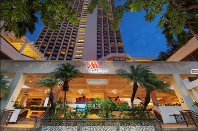 Waikiki Beach Marriott Resort & Spa, General view
