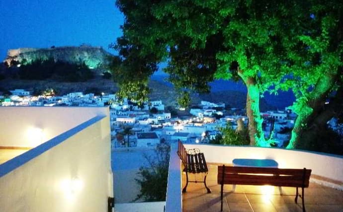 Little Lindos Sea View Studios, General view